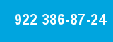 922 386-87-24